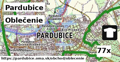 Oblečenie, Pardubice