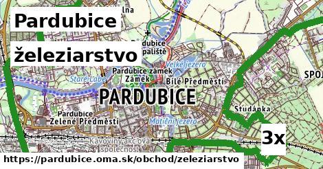 železiarstvo, Pardubice