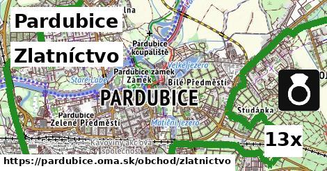 Zlatníctvo, Pardubice