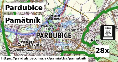 Pamätník, Pardubice