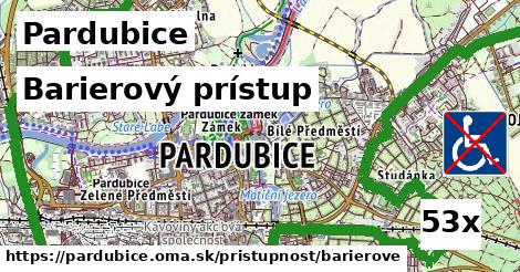 Barierový prístup, Pardubice