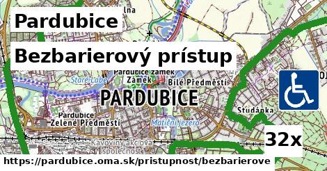 Bezbarierový prístup, Pardubice