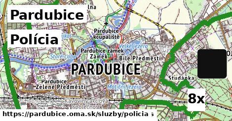 Polícia, Pardubice
