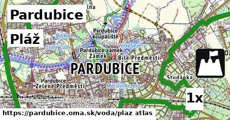 Pláž, Pardubice