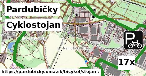 Cyklostojan, Pardubičky
