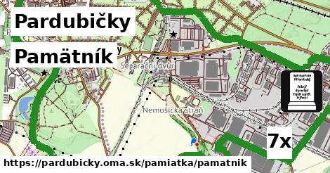 Pamätník, Pardubičky