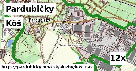 Kôš, Pardubičky