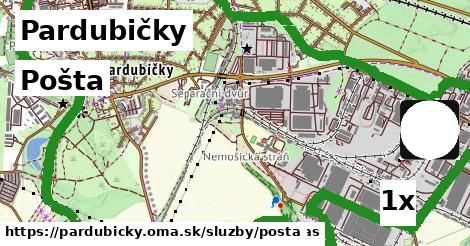 Pošta, Pardubičky