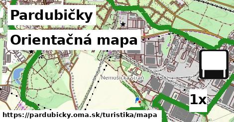 Orientačná mapa, Pardubičky