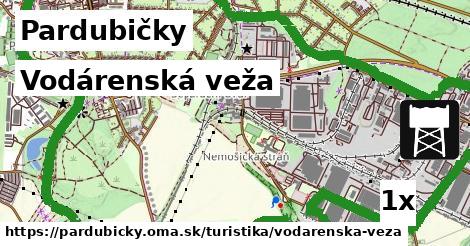 Vodárenská veža, Pardubičky