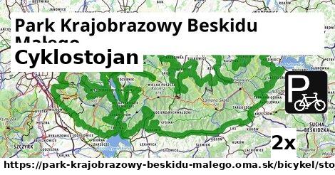 Cyklostojan, Park Krajobrazowy Beskidu Małego