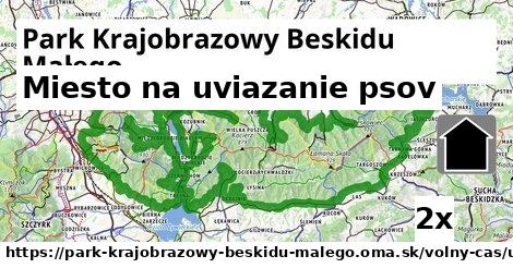 Miesto na uviazanie psov, Park Krajobrazowy Beskidu Małego