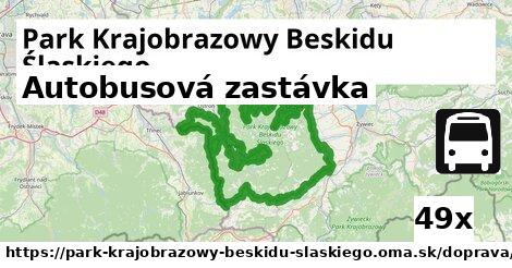 Autobusová zastávka, Park Krajobrazowy Beskidu Śląskiego