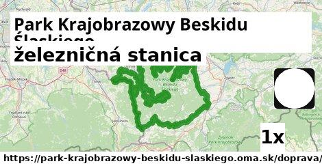 železničná stanica, Park Krajobrazowy Beskidu Śląskiego