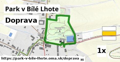 doprava v Park v Bílé Lhote