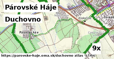 duchovno v Párovské Háje