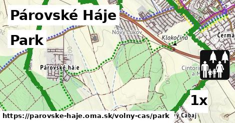 Park, Párovské Háje