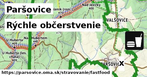 Všetky body v Paršovice