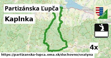 Kaplnka, Partizánska Ľupča