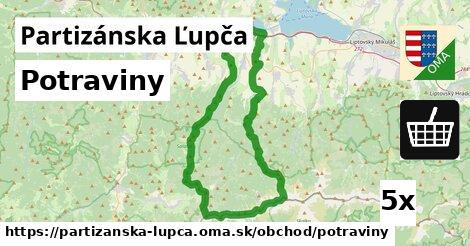 Potraviny, Partizánska Ľupča