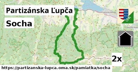 Socha, Partizánska Ľupča