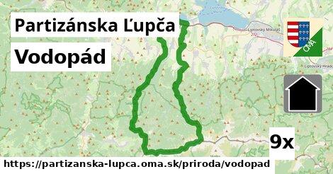 Vodopád, Partizánska Ľupča