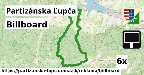 Billboard, Partizánska Ľupča