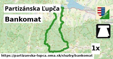 Bankomat, Partizánska Ľupča