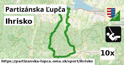 Ihrisko, Partizánska Ľupča