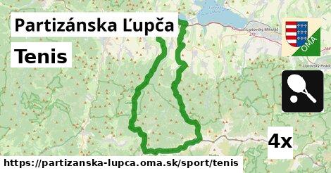 Tenis, Partizánska Ľupča