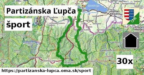 šport v Partizánska Ľupča