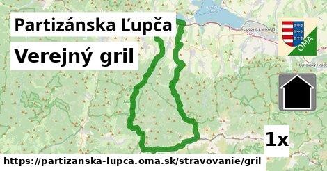 Verejný gril, Partizánska Ľupča