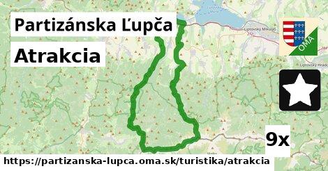 Atrakcia, Partizánska Ľupča