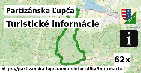 Turistické informácie, Partizánska Ľupča