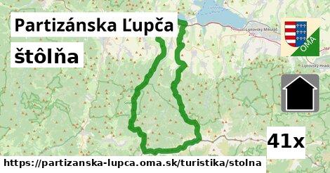 štôlňa, Partizánska Ľupča