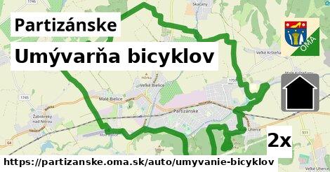 Umývarňa bicyklov, Partizánske