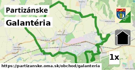 Galantéria, Partizánske