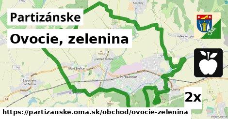 Ovocie, zelenina, Partizánske