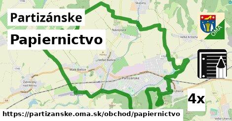 Papiernictvo, Partizánske