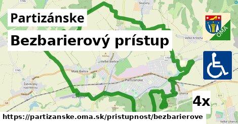 Bezbarierový prístup, Partizánske