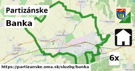 Banka, Partizánske