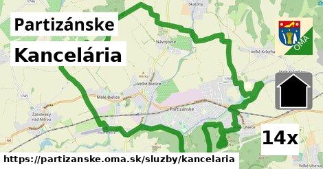 kancelária v Partizánske