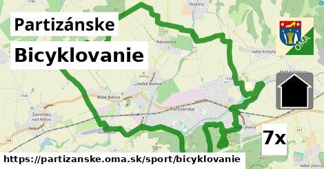 bicyklovanie v Partizánske