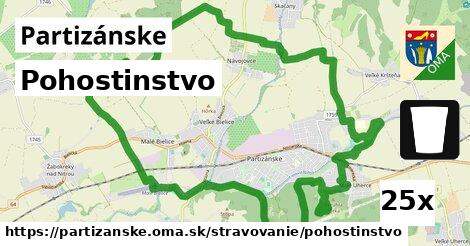 Pohostinstvo, Partizánske