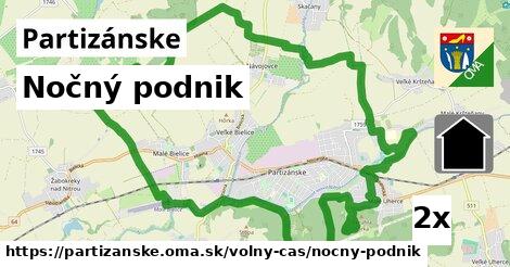 Nočný podnik, Partizánske