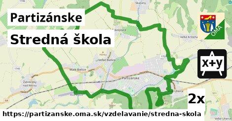 Stredná škola, Partizánske