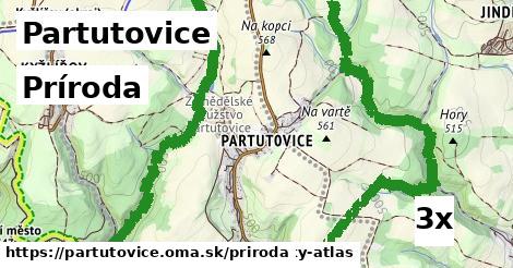 príroda v Partutovice