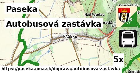 Autobusová zastávka, Paseka