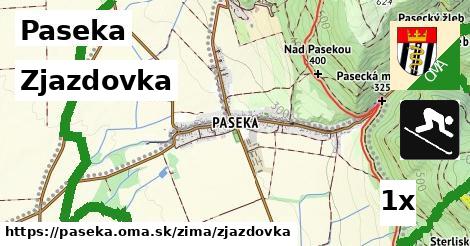 Zjazdovka, Paseka