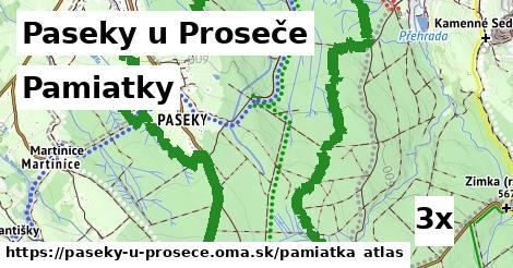 pamiatky v Paseky u Proseče